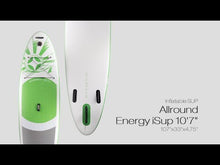Video laden en afspelen in Gallery-weergave, Allround Energy iSup 10&#39;7&quot; &amp; Energy 3 PC Paddle
